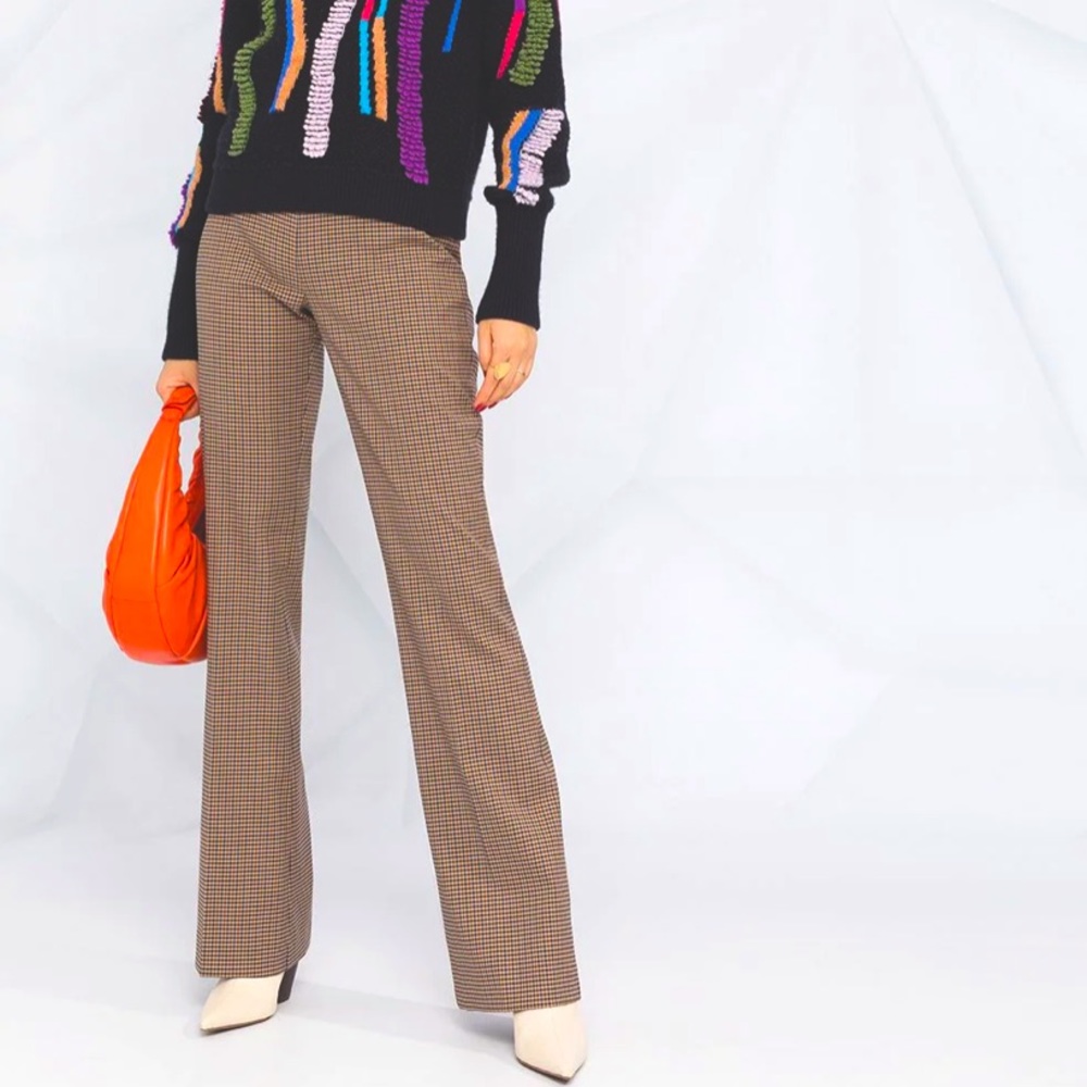 Ann Taylor Checked Pattern Trousers